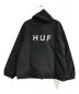 HUF (ハフ) ESSENTIALS ZIP STANDARD  SHELL ジャケット JK00350 ブラック サイズ:L 未使用品：10800円