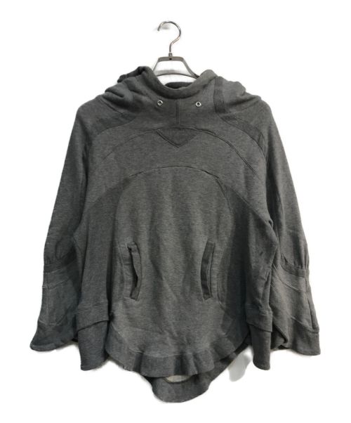 UNDERCOVER（アンダーカバー）UNDERCOVER (アンダーカバー) 多切替パーカー　15AW  グレー サイズ:Mの古着・服飾アイテム