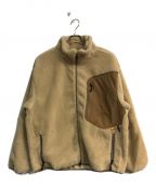 GRIP SWANYグリップスワニー）の古着「GEAR POCKET FLEECE JKT」｜アイボリー