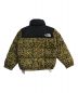 THE NORTH FACE (ザ ノース フェイス) Novelty Short NUPTSE Jacket　NDW92234　ノベルティヌプシジャケット　ブラック×イエロー　レオパード ブラック×イエロー サイズ:S：21800円