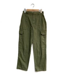 CLANE（クラネ）の古着「J/W MILITARY CARGO PANTS　16110-7091　ミリタリーカーゴパンツ」｜オリーブ