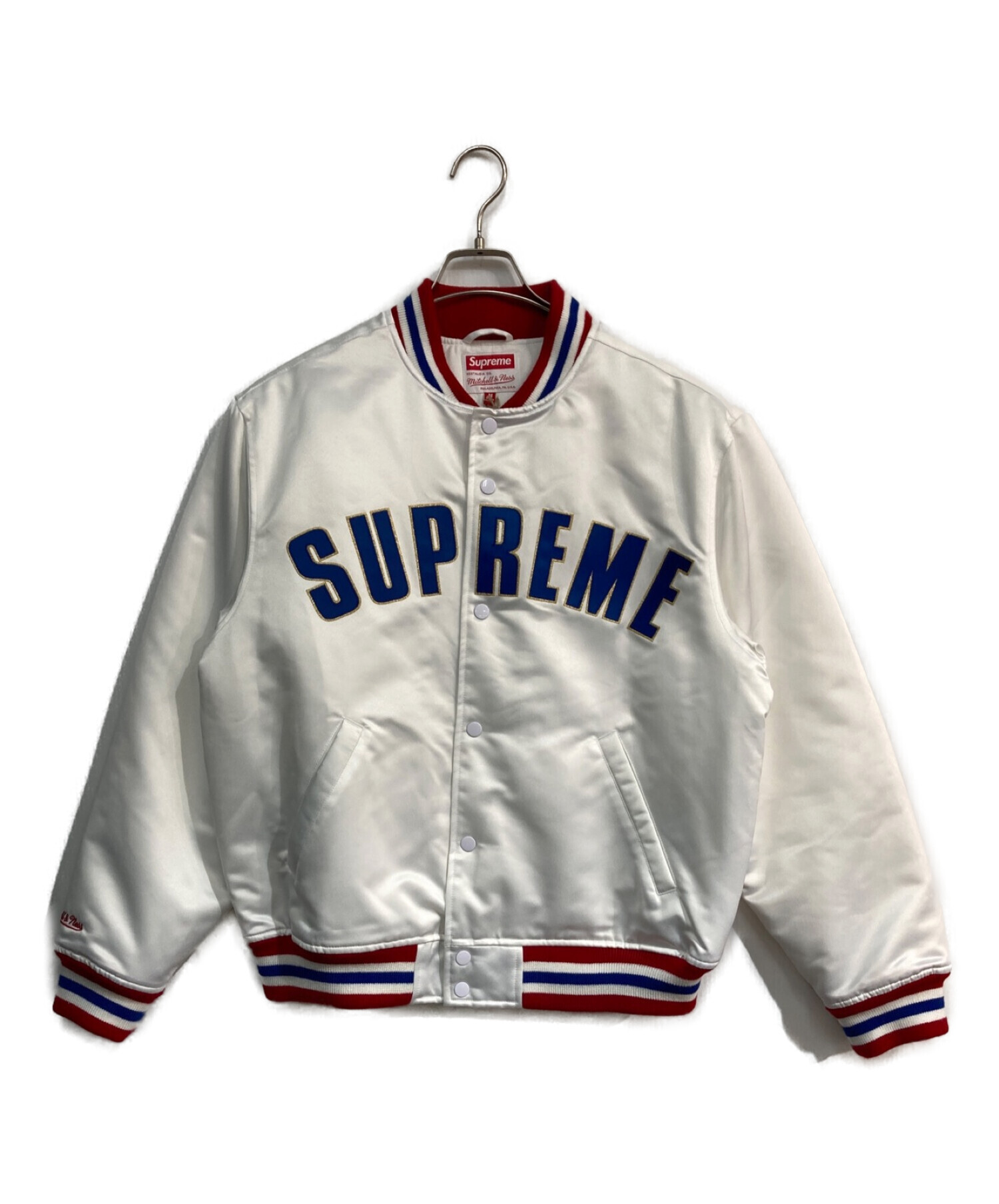 超人気 Supreme × Mitchell Ness ジャケット スタジャン asakusa.sub.jp