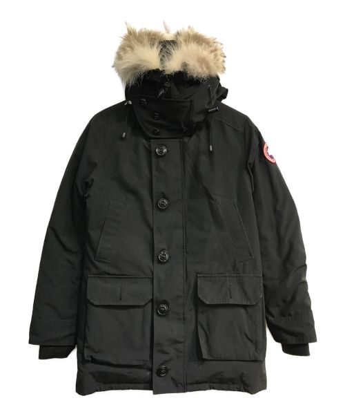 CANADA GOOSE（カナダグース）CANADA GOOSE (カナダグース) brookfield　2300JM　フーデッド　ダウンジャケット　ブラック ブラック サイズ:Sの古着・服飾アイテム