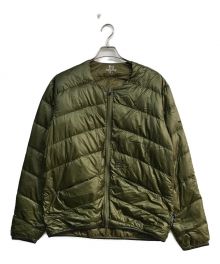 WOOLRICH（ウールリッチ）の古着「ダイヤモンドダウンジャケット　WJOU0062　オリーブ　」｜オリーブ