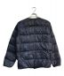 Pyrenex (ピレネックス) UNITED ARROWS (ユナイテッドアローズ) SAINT EMILION UA　別注ノーカラーダウンジャケット　ネイビー ネイビー サイズ:L：12800円