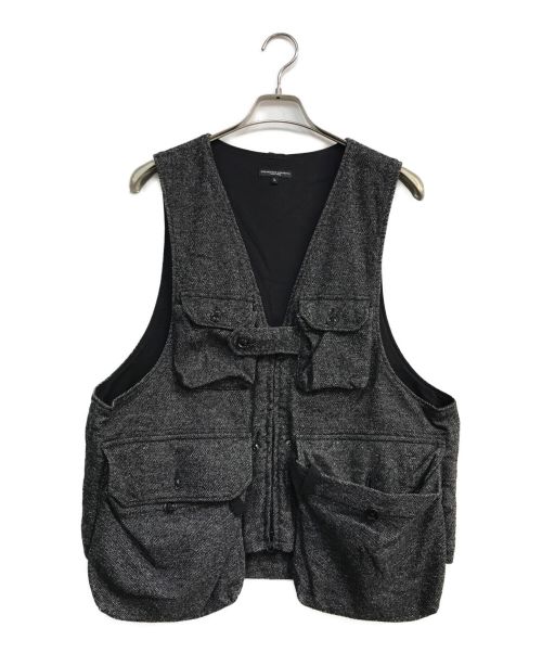 Engineered Garments（エンジニアド ガーメンツ）Engineered Garments (エンジニアド ガーメンツ) Game Vest　ゲームベスト グレー サイズ:Lの古着・服飾アイテム