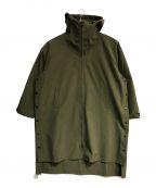 08sircusゼロエイトサーカス）の古着「High count weather hoodie coat　S21SL-CO05」｜オリーブ