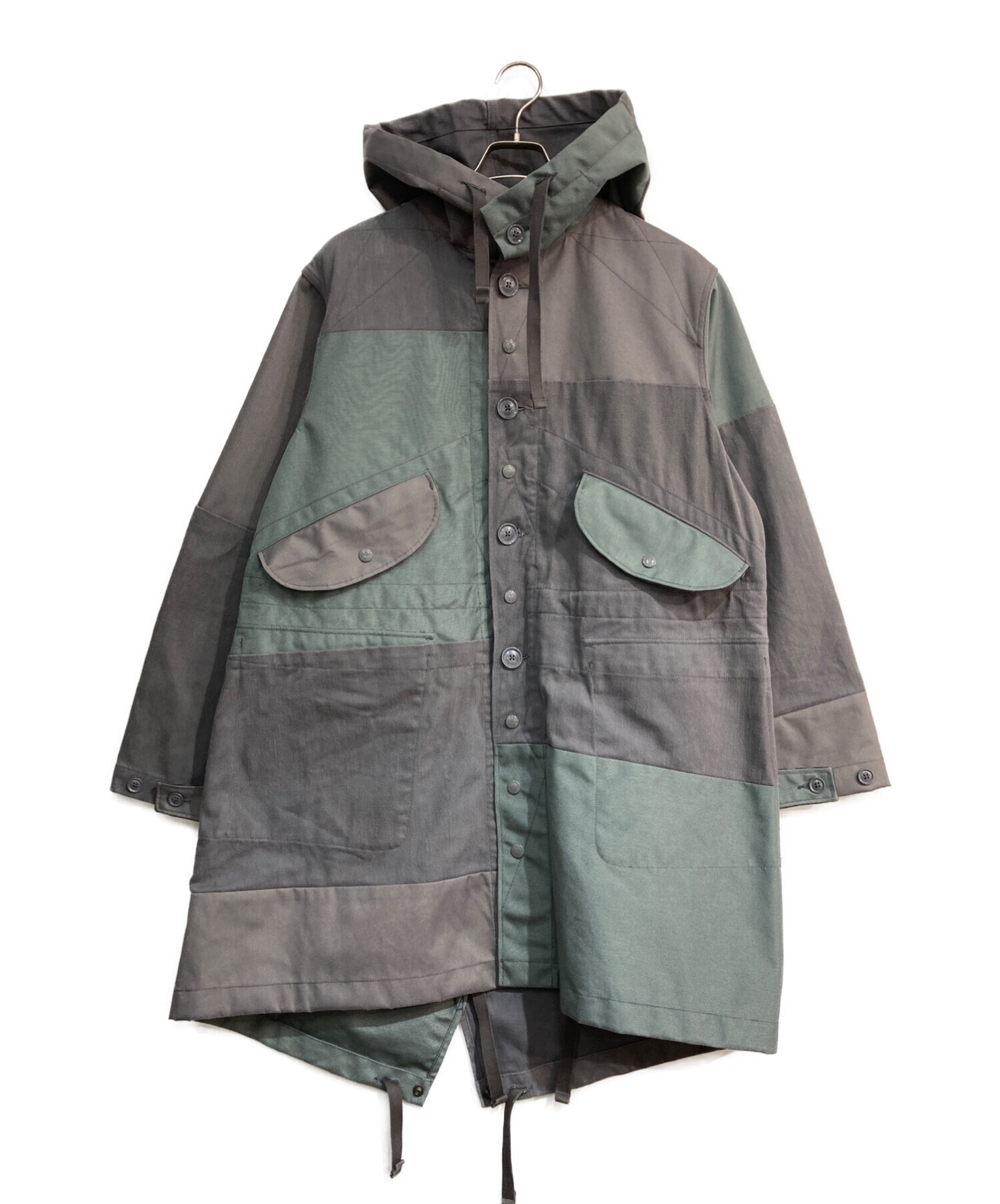 Engineered Garments×BEAMSBOY (エンジニアド ガーメンツ×ビームスボーイ) 別注 HighlandParka グレー  サイズ:S