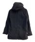 wjk (ダブルジェイケー) short witch coat　1867 W77a　フーデッドコート　ブラック ブラック サイズ:Ｍ：20000円