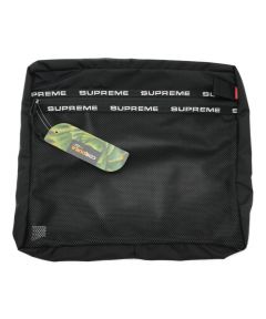 中古・古着通販】SUPREME (シュプリーム) カモ柄3連ポーチ カーキ