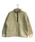 6(ROKU) BEAUTY&YOUTH（ロク ビューティーアンドユース）の古着「BOA HALF ZIP PULLOVER　8612-241-0210」｜アイボリー