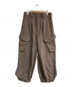 Y-3ワイスリー）の古着「Classic Refined Wool Stretch Cargo Pants　HS7524」｜ブラウン