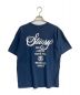 stussy (ステューシー) ロゴプリントTシャツ ネイビー サイズ:L：5800円