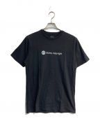 stussyステューシー）の古着「STUSSY copyright Tee　プリントTシャツ」｜ブラック