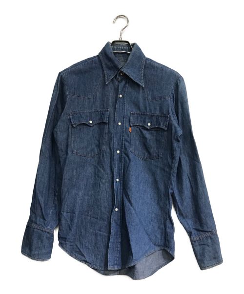 LEVI'S（リーバイス）LEVI'S (リーバイス) ウエスタンシャツ　60649　ネイビー ネイビー サイズ:Sの古着・服飾アイテム