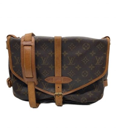 【中古・古着通販】LOUIS VUITTON (ルイ ヴィトン) ショルダーバッグ M40710 ソミュールMM モノグラム ブラウン  ブラウン｜ブランド・古着通販 トレファク公式【TREFAC FASHION】スマホサイト