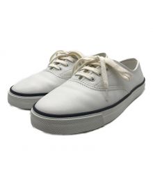 Saint Laurent Paris（サンローランパリ）の古着「White leather Tandem sneakers　686295　ホワイト」｜ホワイト