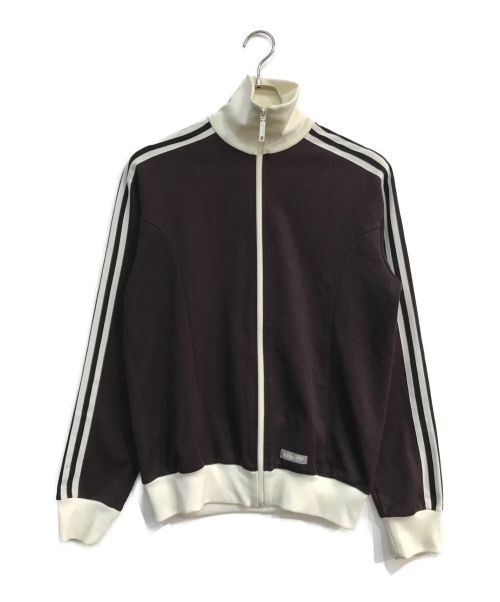 adidas（アディダス）adidas (アディダス) トラックジャケット　ﾌﾞﾗｳﾝ ブラウン サイズ:Mの古着・服飾アイテム