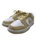 NIKE（ナイキ）の古着「DUNK LOW RETRO BTTYS WHITE/TEAM GOLD-WHITE-WHITE　DV0833-100」｜ベージュ×ホワイト