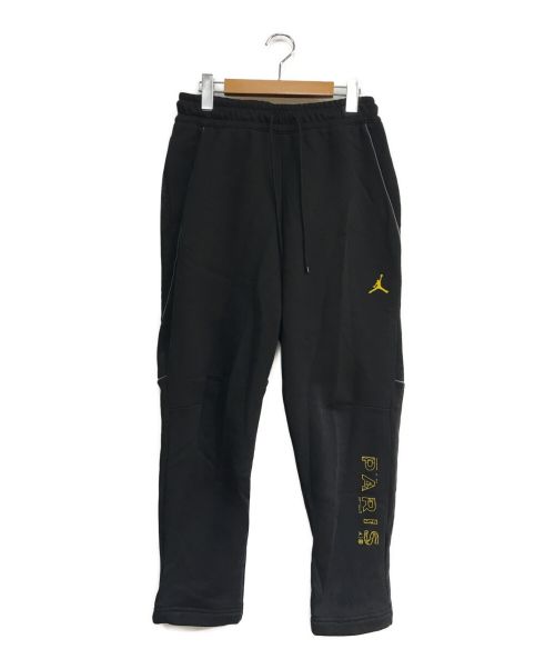 JORDAN（ジョーダン）JORDAN (ジョーダン) AS M J PSG FLC PANT BLACK/TOUR YELLOW　DV0622-010 ブラック サイズ:Mの古着・服飾アイテム