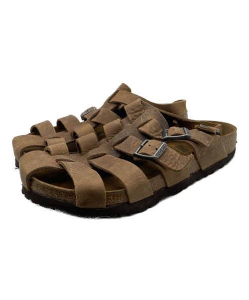 BIRKENSTOCK（ビルケンシュトック）BIRKENSTOCK (ビルケンシュトック) Zadar　　グルカ　サンダル ベージュ サイズ:27の古着・服飾アイテム