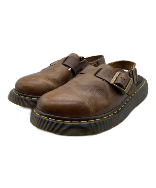 Dr.Martens（ドクターマーチン）Dr.Martens (ドクターマーチン) JORGE　サンダル ブラウン サイズ:UK9の古着・服飾アイテム