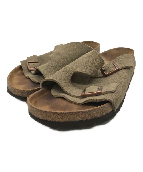 BIRKENSTOCK（ビルケンシュトック）BIRKENSTOCK (ビルケンシュトック) チューリッヒサンダル ベージュ サイズ:26.5の古着・服飾アイテム