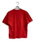 UNDERCOVER (アンダーカバー) TEE PEASE BEARプリントTシャツ　UC2B9803-2 レッド サイズ:3：2980円