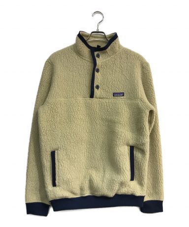 [中古]Patagonia(パタゴニア)のメンズ アウター・ジャケット SHEARLING FLEECE PULLOVER　23040　ベージュ