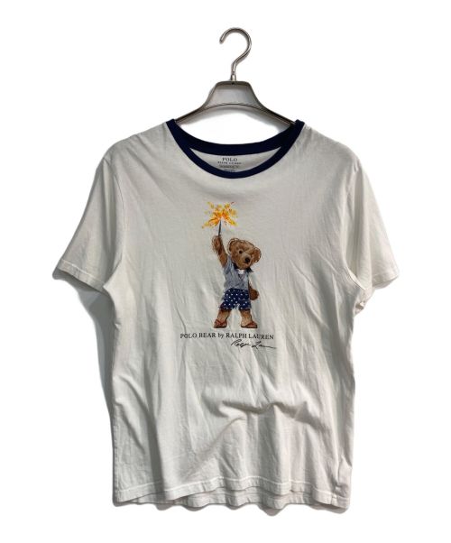 POLO RALPH LAUREN（ポロ・ラルフローレン）POLO RALPH LAUREN (ポロ・ラルフローレン) Tシャツ ホワイト サイズ:XLの古着・服飾アイテム