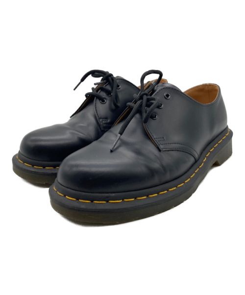 Dr.Martens（ドクターマーチン）Dr.Martens (ドクターマーチン) 3ホールシューズ　146159　ブラック ブラック サイズ:UK7の古着・服飾アイテム