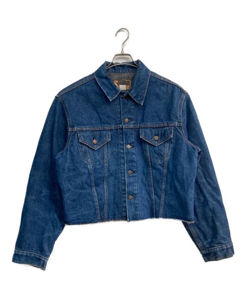 LEVI'S（リーバイス）LEVI'S (リーバイス) 裏ブランケットデニムジャケット　70505-0317　インディゴ　USA製 ボタン裏52　70s インディゴ サイズ:48の古着・服飾アイテム