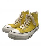 CONVERSE ADDICTコンバース アディクト）の古着「CHUCK TAYLOR CANVAS HI　1CL573　イエロー」｜イエロー