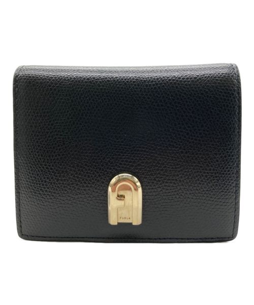 FURLA（フルラ）FURLA (フルラ) 1927 S バイフォールド ウォレット　8050560598822　ブラック ブラックの古着・服飾アイテム