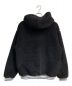 X-LARGE (エクストララージ) HALF ZIP BOA HOODIE 101224012013 ブラック ブラック サイズ:M：3980円