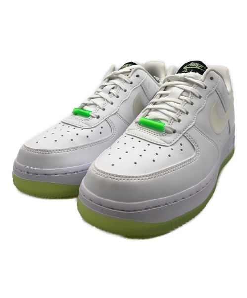 NIKE（ナイキ）NIKE (ナイキ) Air Force 1 Low '07 LX　CT3228-100　グリーン×ホワイト グリーン×ホワイト サイズ:24.5cm 未使用品の古着・服飾アイテム