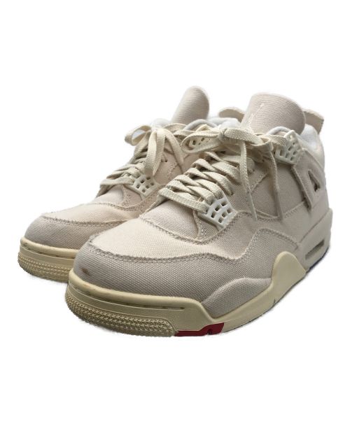 NIKE（ナイキ）NIKE (ナイキ) WMNS Air Jordan 4　DQ4909-100　ベージュ ベージュ サイズ:25cmの古着・服飾アイテム