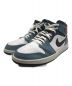 NIKE（ナイキ）の古着「AIR JORDAN 1 MID SE FEARLESS APLA　CU2802-100　ホワイト×ブルー　」｜ホワイト×ブルー