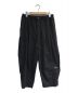 MAGIC STICK（マジックスティック）の古着「Wild Cropped Trousers　20SS-MS2-021　ツータックイージーパンツ　ブラック」｜ブラック