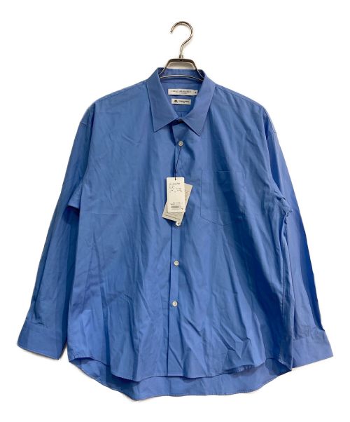 URBAN RESEARCH（アーバンリサーチ）URBAN RESEARCH (アーバンリサーチ) THOMAS MASON (トーマスメイソン) トーマスメイソンオーバーシャツ　UR17-13M006　ブルー　21AW ブルー サイズ:Ｍ 未使用品の古着・服飾アイテム