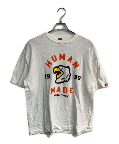 HUMAN MADE（ヒューマンメイド）HUMAN MADE (ヒューマンメイド) プリントTシャツ ホワイト サイズ:XLの古着・服飾アイテム