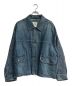 doublet（ダブレット）の古着「CHAOS EMBROIDERY HEMP DENIM JACKET」｜インディゴ