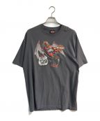 HARLEY-DAVIDSONハーレーダビッドソン）の古着「プリントTシャツ」｜グレー