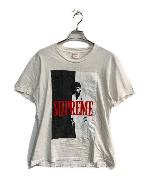 SUPREME（シュプリーム）SUPREME (シュプリーム) Scarface Split Tee　17AW ホワイト サイズ:Mの古着・服飾アイテム