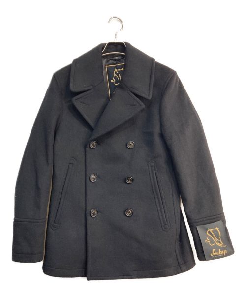 Sealup（シーラップ）SEALUP (シーラップ) AMALFI PEACOAT　50094　ブラック ブラック サイズ:46の古着・服飾アイテム