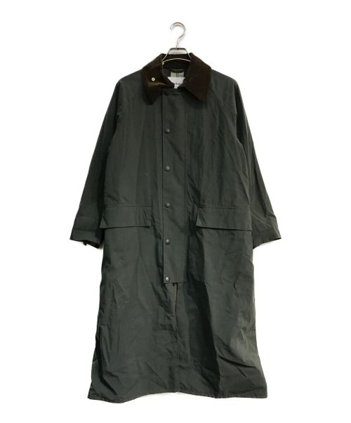 Barbour（バブアー）Barbour (バブアー) JOURNAL STANDARD (ジャーナルスタンダード) 別注 OS BURGHLEY-MU-TECH　2002271　ナイロンコート　オリーブ オリーブ サイズ:34の古着・服飾アイテム