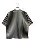 SCHOTT BROS. (ショットブロス) STRIPE BASEBALL SHIRT　3125073 ブラック サイズ:L：3980円