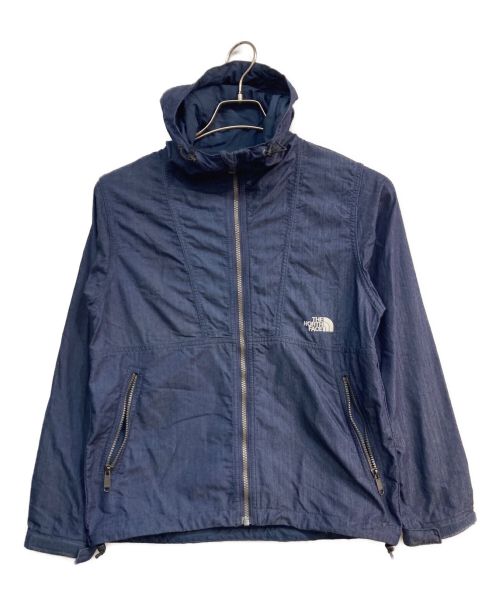 THE NORTH FACE（ザ ノース フェイス）THE NORTH FACE (ザ ノース フェイス) Nylon Denim Compact Jacket　NPW22136　ナイロンデニムコンパクトジャケット インディゴ サイズ:Sの古着・服飾アイテム