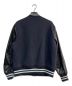 COACH (コーチ) Varsity Jacket With Leather Sleeves 	CB663　袖レザー　ブラック×ネイビー ブラック×ネイビー サイズ:L：15800円