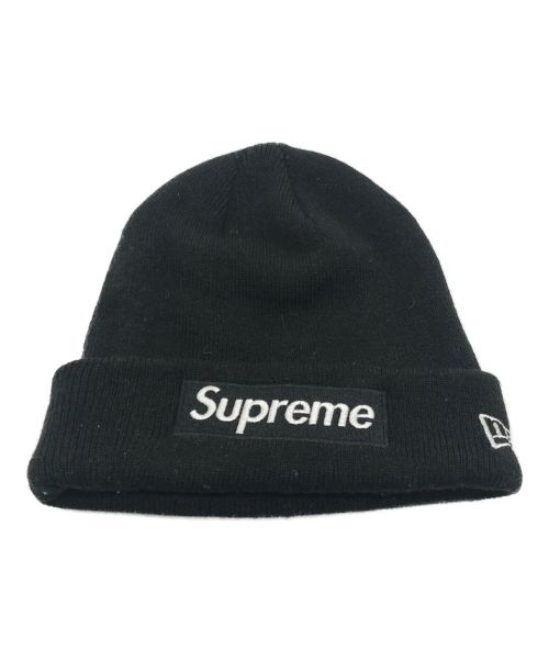 SUPREME（シュプリーム）Supreme (シュプリーム) New Era (ニューエラ) ボックスロゴビーニー ブラックの古着・服飾アイテム